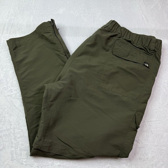 The North Face Other - NORTH FACE MENS XXL ZIP OFF CARGO HIKING PANTS SHORT‎ PANTS OD Green
